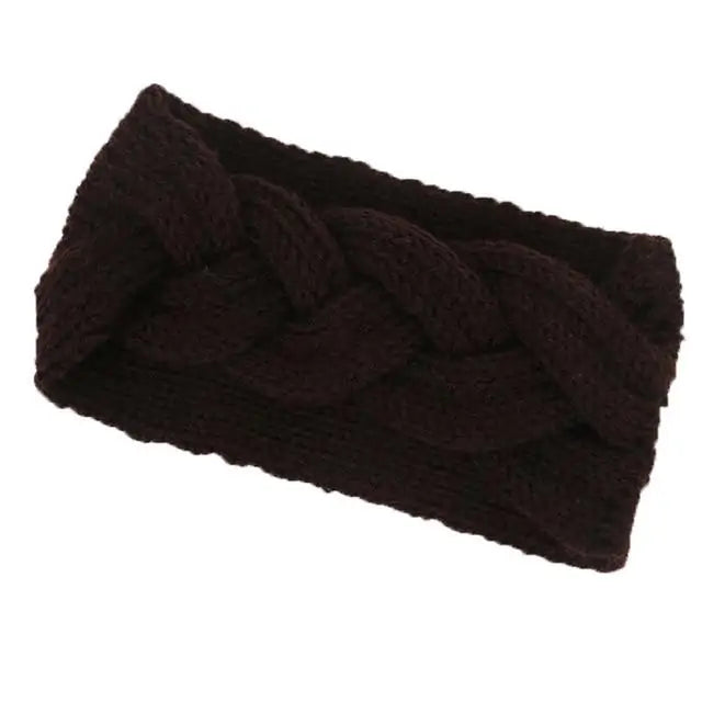 Knitted Braided Headband