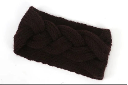 Knitted Braided Headband